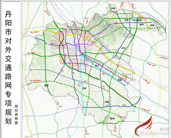 七纵四横——我市对外交通路网专项规划解析!|丹阳及