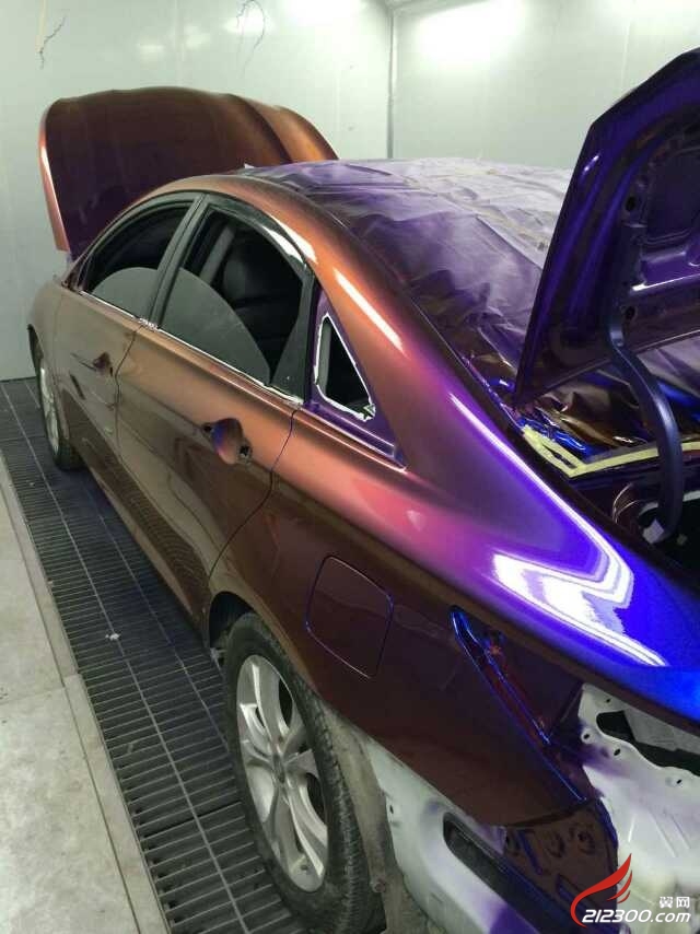 杜雅特效漆施工照--太tm帅了.