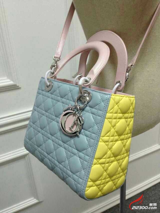 dior 戴妃包 原单羊皮24cm 版型超正